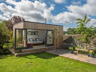 Isoleret glas anneks, hobbyrum, tinyhouse,skur