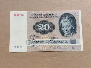20 kr. seddel fra 1988
