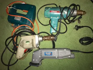 Samlet lot af ældre værktøj.