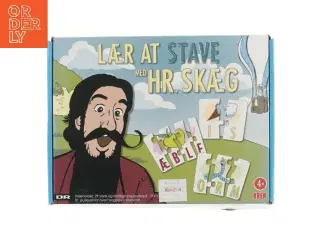 Stavespil med Hr. Skæg fra DR/Krea (str. 28x21 cm)