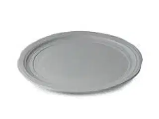 12 stk. Tallerken mat grå 285 mm No.W