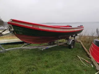 Jolle til fiskeri