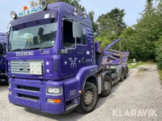 Lastbil Man TGA 35.430 sideloader