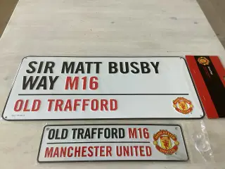 Manchester United emaljeskilte