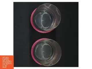 Drikkeglas 4,5 dl fra Tupperware (str. H 12 cm, ø 7,5 cm)