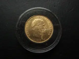 20 kroner 1877 unc FAST PRIS