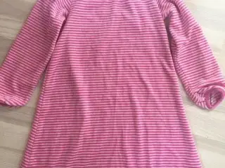 lun pinkstribet kjole str 122-128 cm