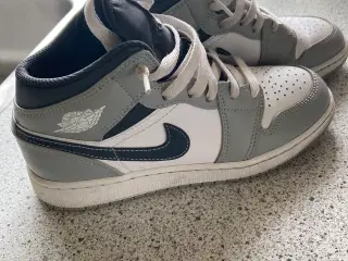 Nike Air Jordans grå/hvid