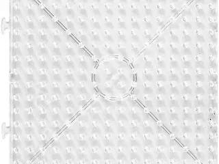Stor Perleplade 15x15 cm til Jumbo Rørperler