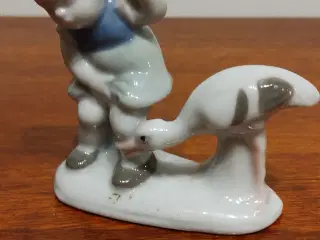 Lille porcelæns figur