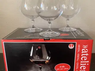 Glas, congnac, øl, champange, snaps, Atelier Kryst