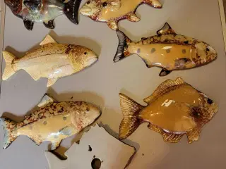 Keramik Fisk til ophæng