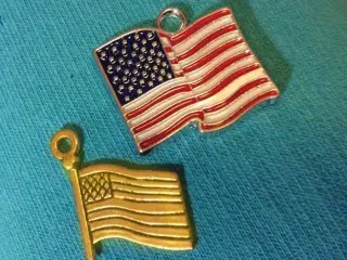 USA # FLAG # Charms # Linedance