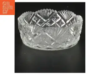 Lille glas skål, krystal (str. Ø 6 cm)