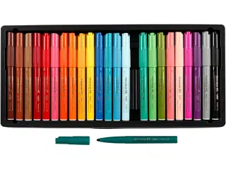 BIC Visa Color Tusch, streg 3 mm, ass. farver, 24stk./ 1 pk.