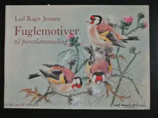 fuglemotiver til porcelænsmaling, af leif ragn jen