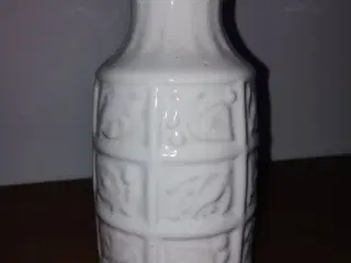 Flot hvid West Germany vase