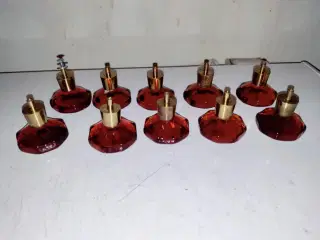 10 fede orange glas greb prisen er pr stk