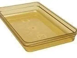 6 stk. Kantine varmefast gul 1/1 GN D65 mm Cambro
