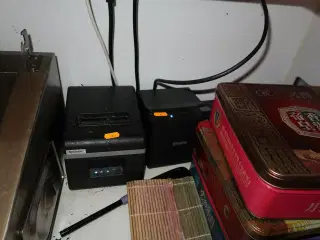 2 stk. bonprintere XPRINTER, EPSON