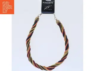 Flerfarvet halskæde (str. 48 cm)