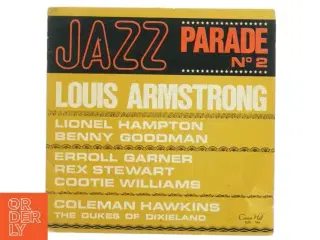 Vinyl JAZZ PARADE LP og Single (str. 18 x 18 cm)