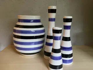 Vase og lysestager