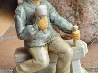 Figur af en Tømrer - Tømmersvend