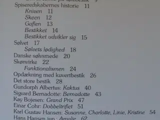 sølvtøj til hverdag og fest, af jørgen liljensøe, 