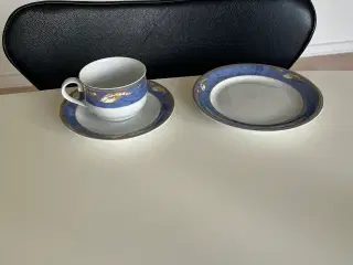 Royal Copenhagen, Kaffekopper, Grå Magnolia