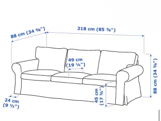 3 Pers sofa 