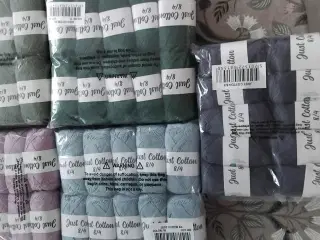 Bomuldsgarn 8/4, 10 ngl pr pakke