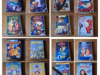DVD-film 10kr/stk. 3for20kr kan sendes