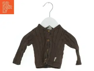 Brun cardigan til børn fra H&M (str. 56)