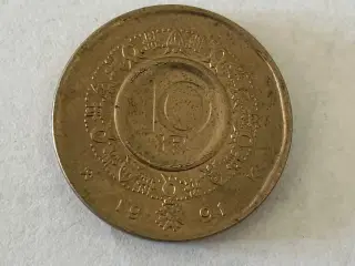 10 Kroner Norge 1991