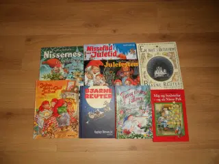 Julebøger. 8 stk. Kaptajn Bimses jul. Mig og bedst