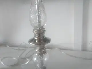 glas bord lampe
