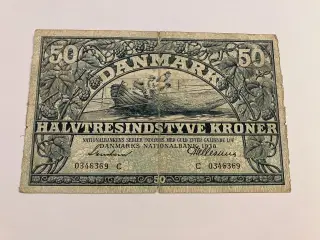 50 Kroner 1938 - Slidt