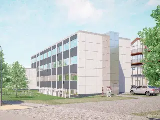 Synlig ejendom midt mellem kanoner og kanaler på Holmen
