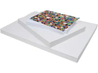 Hvid Karton A2/A3/A4, 180 g, 300 ark - Bæredygtig Kvalitet