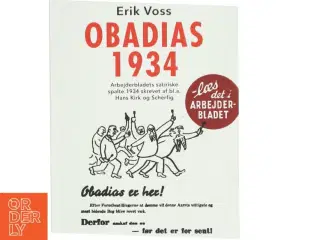 Erik Voss, Obadias 1934