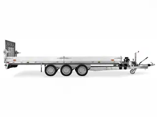 Böckmann Maskintrailer - tip - Alu bund - LED baglygter