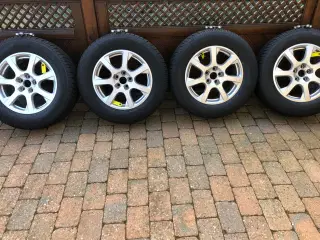 Originale Audi fælge med vinterdæk 
