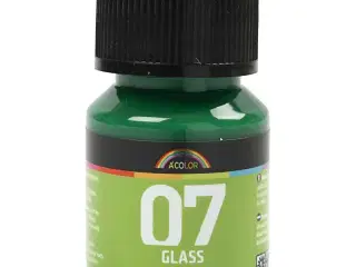 A-Color Glass Brilliantgrøn 30ml - Lakmaling til Kreativitet