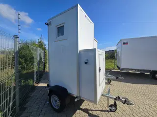 Easywagon Model 120: Toiletvogn, Toilet--badvogn