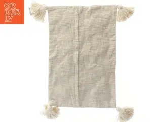 Pyntetæppe med kvaster fra H&M (str. 40x60 cm)