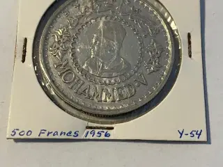 500 Francs 1956 Morocco