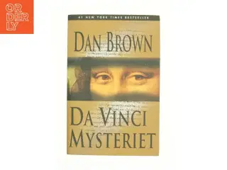 Da Vinci mysteriet af Dan Brown (Bog)