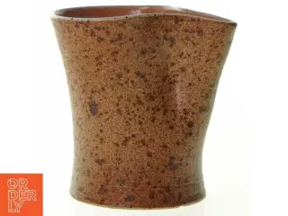 signeret keramik mælkekande / vase(str. 10 x 8 cm)