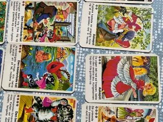 Retro eventyr spillekort